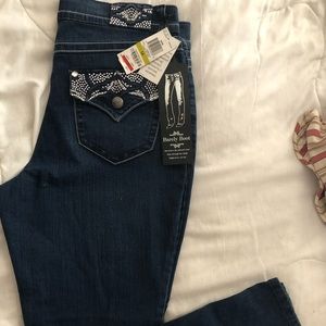 Style & Company Premium Barely Boot cut jeans